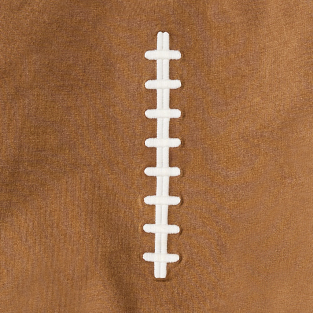 Acid Wash Football Toddler Sweatshirt Set